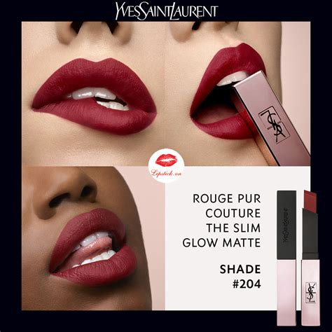 son môi ysl rouge pur couture the slim matte leflair|son YSL rouge review.